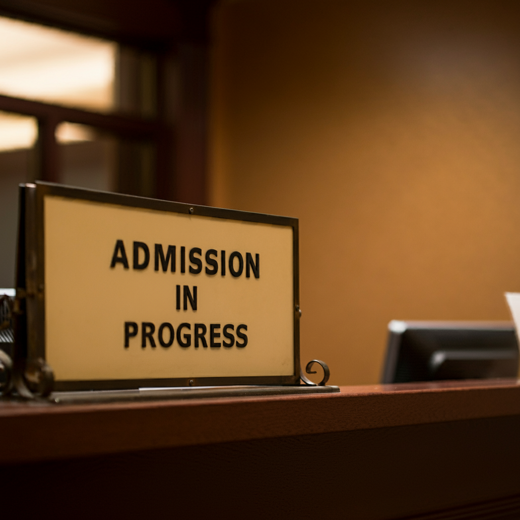 What Does Admission in Progress Mean?