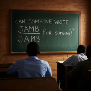 Can Someone Write JAMB for Someone?